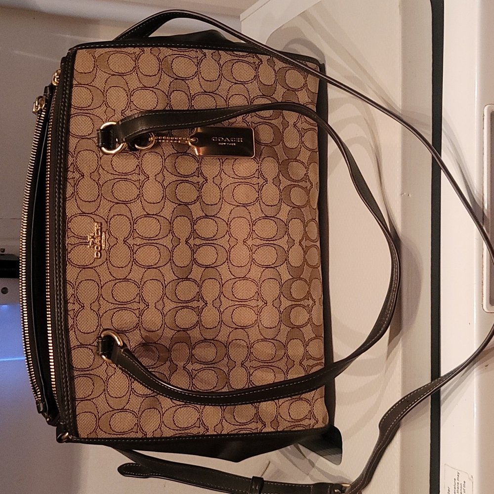 Coach Satchel Carryall Handbag